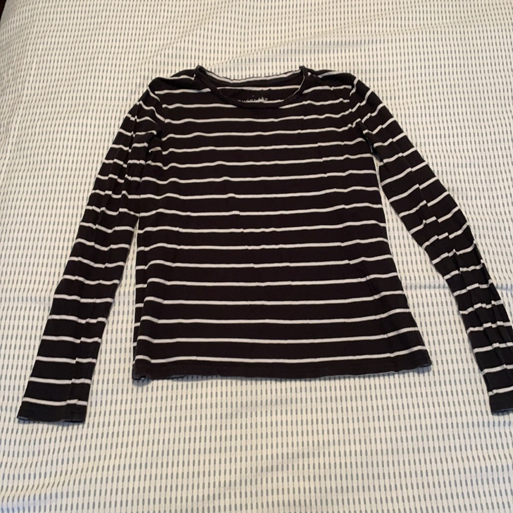 Everlane striped long sleeve tee